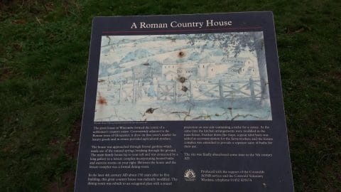 A walk (close to) the Roman Villa at Great Witcombe